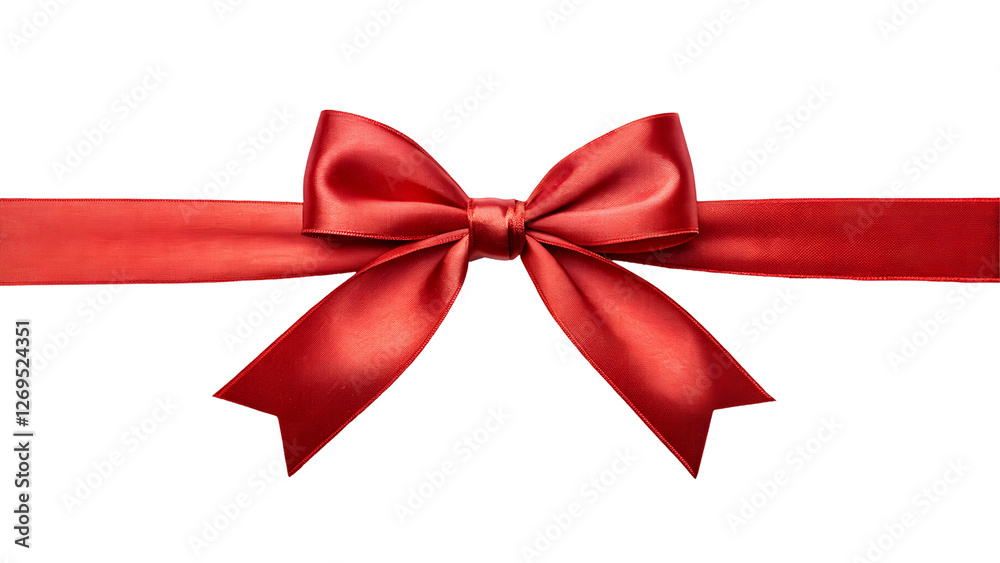 Red bow isolated on white luxury stack market color image gifts PNG file download Red bow isolated on white luxury stack market color image gifts PNG file download