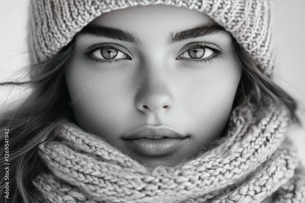close-up of the face of a young girl with expressive eyes that reflect the light. close-up of the face of a young girl with expressive eyes that reflect the light.