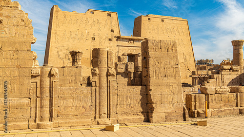 Der Horus Tempel von Edfu photo