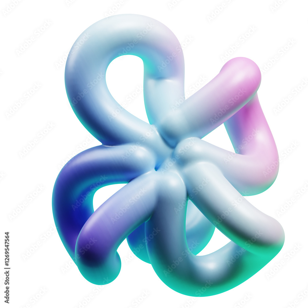 Abstract 3d rendering. 3D illustration design for unique and modern graphic elements Abstract 3d rendering. 3D illustration design for unique and modern graphic elements