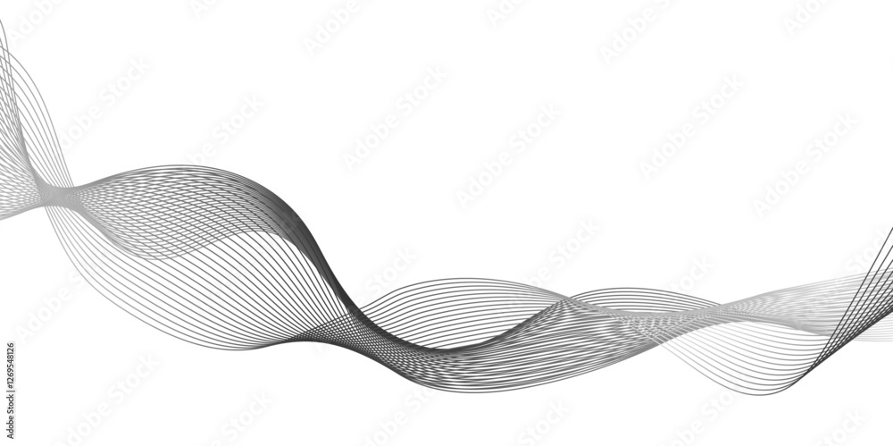 dynamic curved geometric wave line is floating, modern seamless abstract wave curve lines with flowing particles, smooth and dynamic speed wave patterns technology lines. dynamic curved geometric wave line is floating, modern seamless abstract wave curve lines with flowing particles, smooth and dynamic speed wave patterns technology lines.