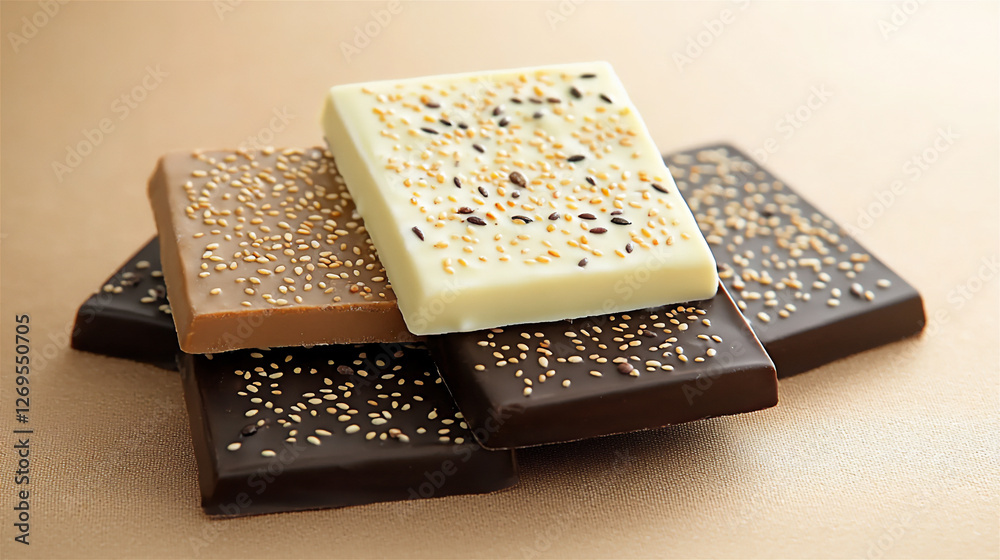  nature-inspired white chocolate bark with seeds