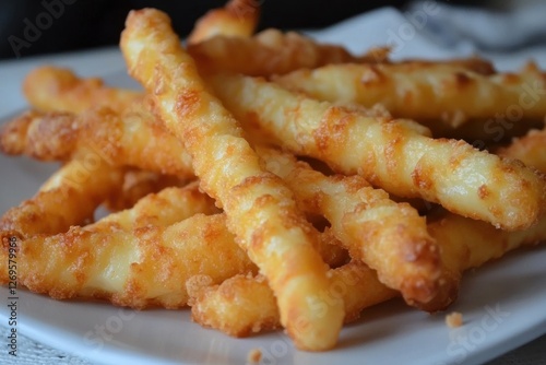 Crispy cheese sticks: delectable snacks for indulgent moments, perfect for parties and gatherings, savory bites that satisfy cravings and elevate your culinary creations photo