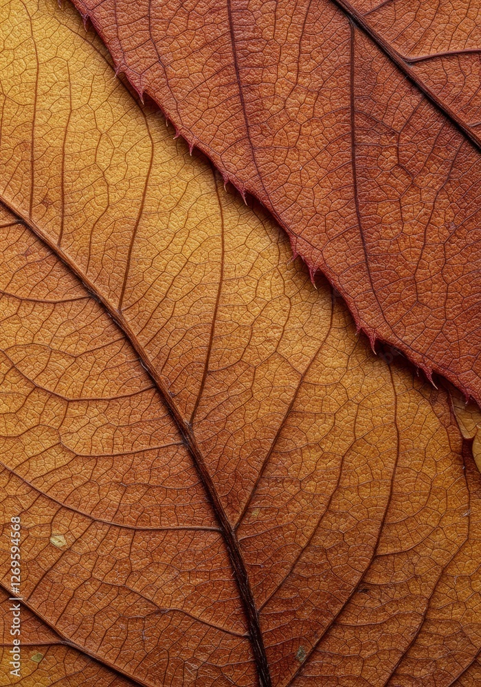 Obraz premium autumn leaf texture