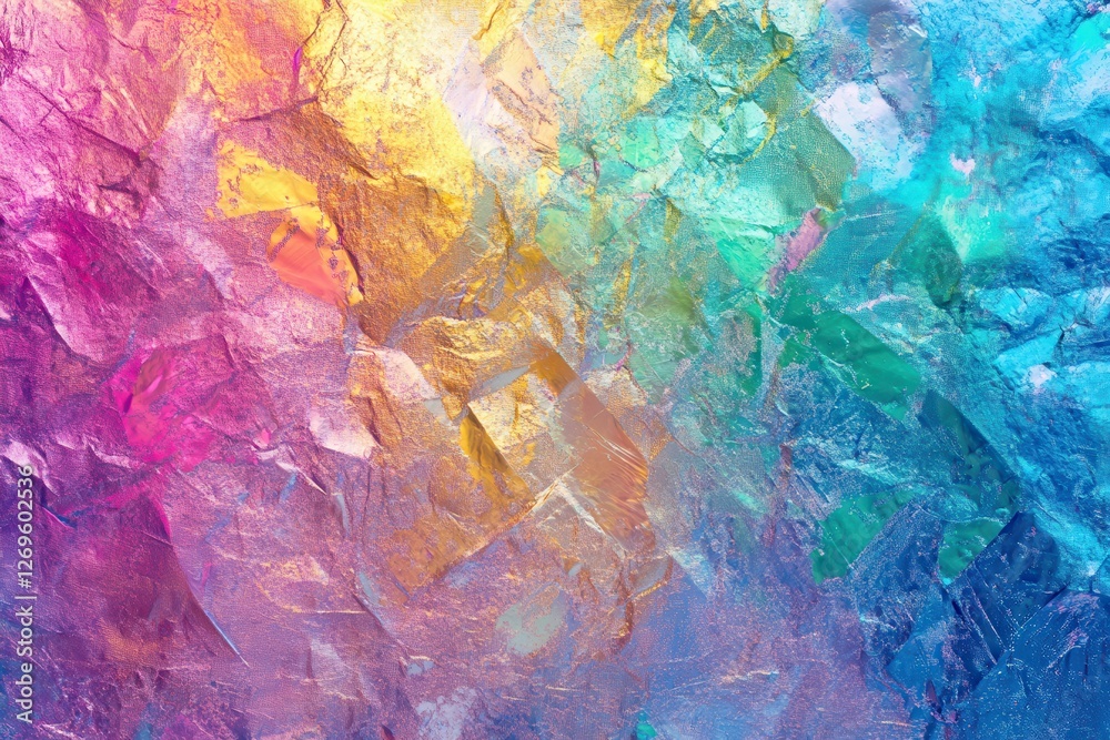 custom made wallpaper toronto digitalIridescent rainbow holographic surface featuring mesmerizing patterns for eye-catching backdrops and vibrant designs