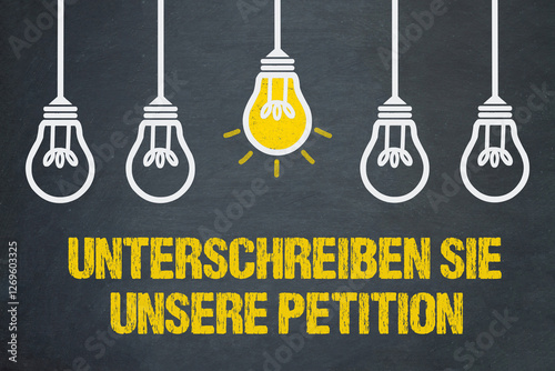 Unterschreiben Sie unsere Petition	
 photo