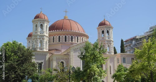 The Metropolitan Church of Saint Gregory Palamas in Thessaloniki, Greece