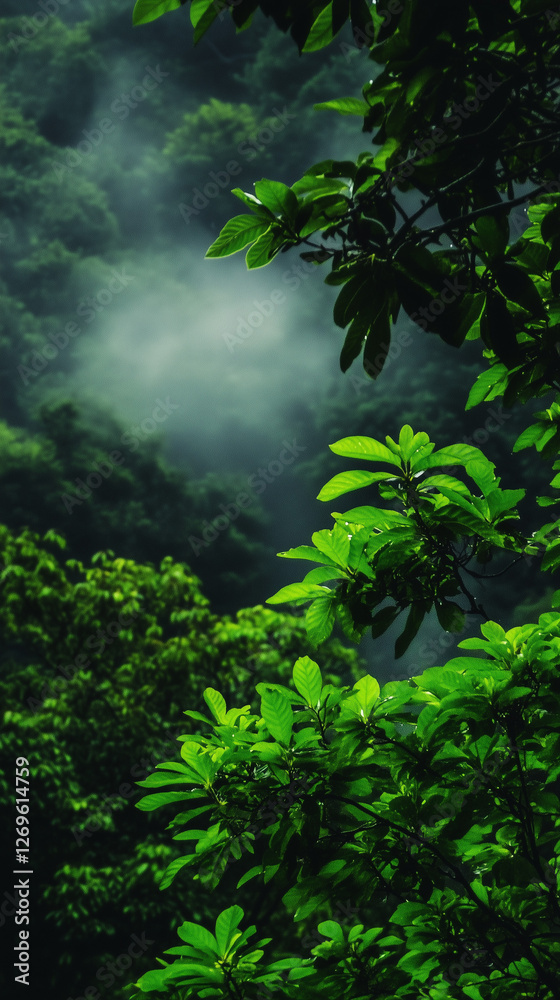 waterfall in the jungle