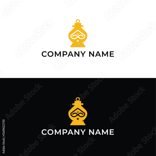 Logo for identity branding company constraction building for business.