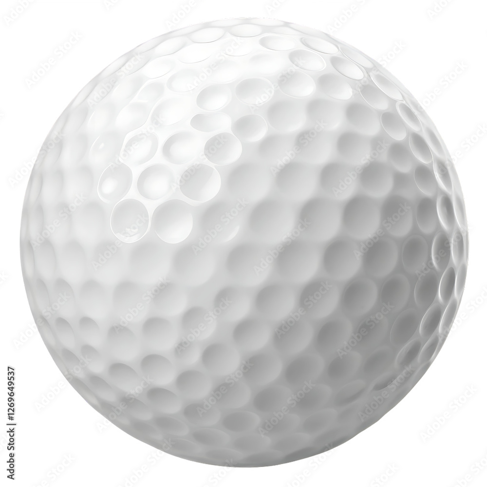 golf ball isolated on white background PNG,AI Generative golf ball isolated on white background PNG,AI Generative