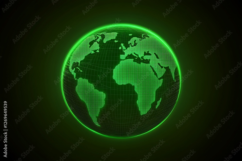 Global network connection concept with world map on green background. Global network connection concept with world map on green background.
