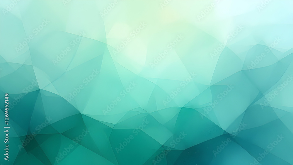 Obraz premium Minty Fresh: A calming mint green blending into a pale seafoam, giving a cool and refreshing feel.