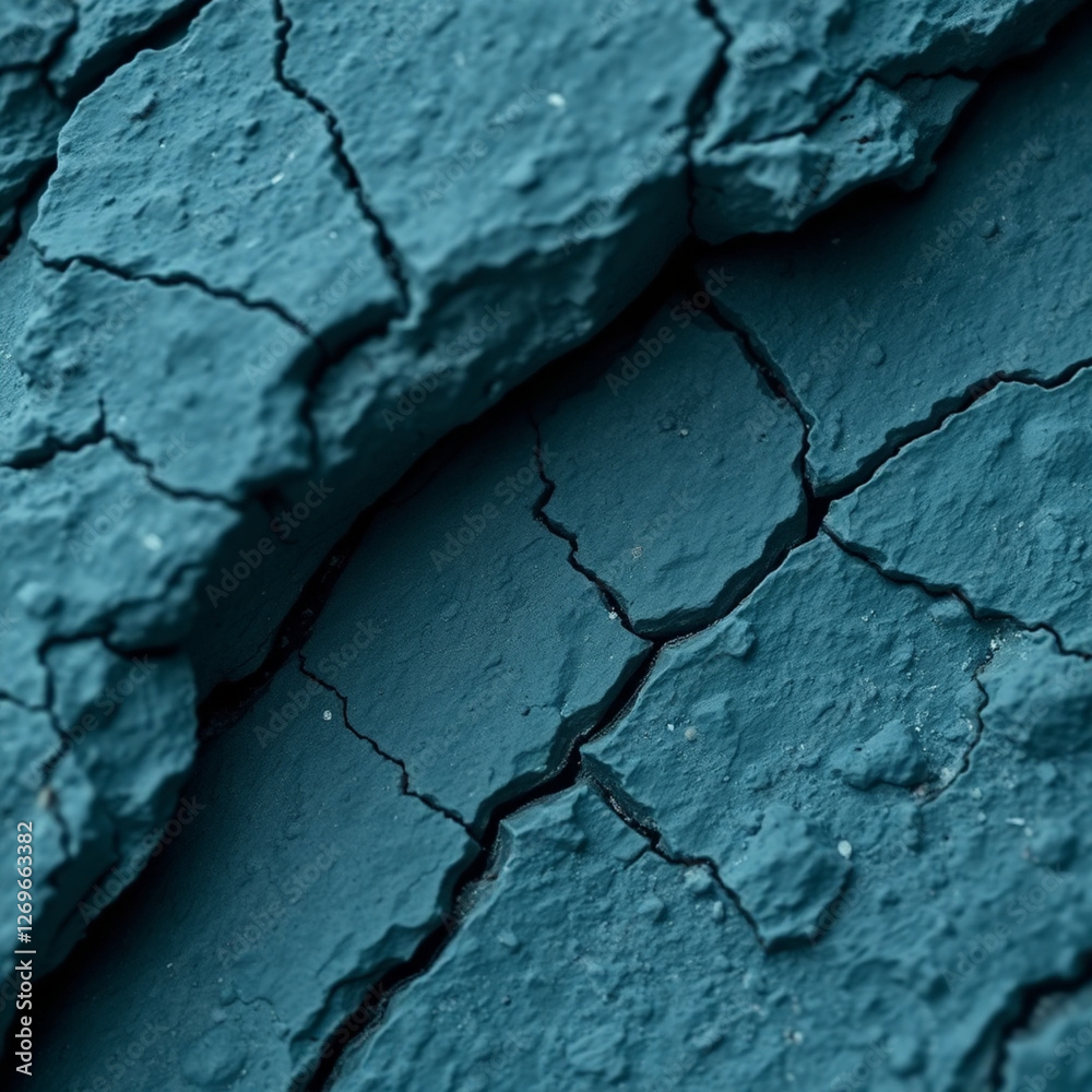 Obraz premium cracked layers of stone. Gentle and soothing