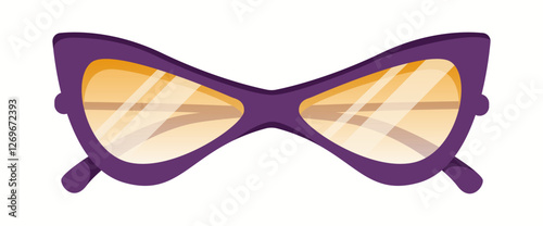 Unique oversized star-shaped sunglasses featuring a bold brown frame with gold accents and tinted lenses. A fun and quirky fashion accessory.