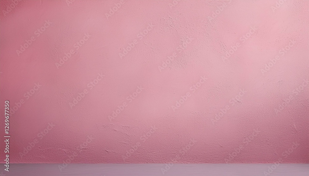 Fototapeta premium empty light pink concrete wall background
