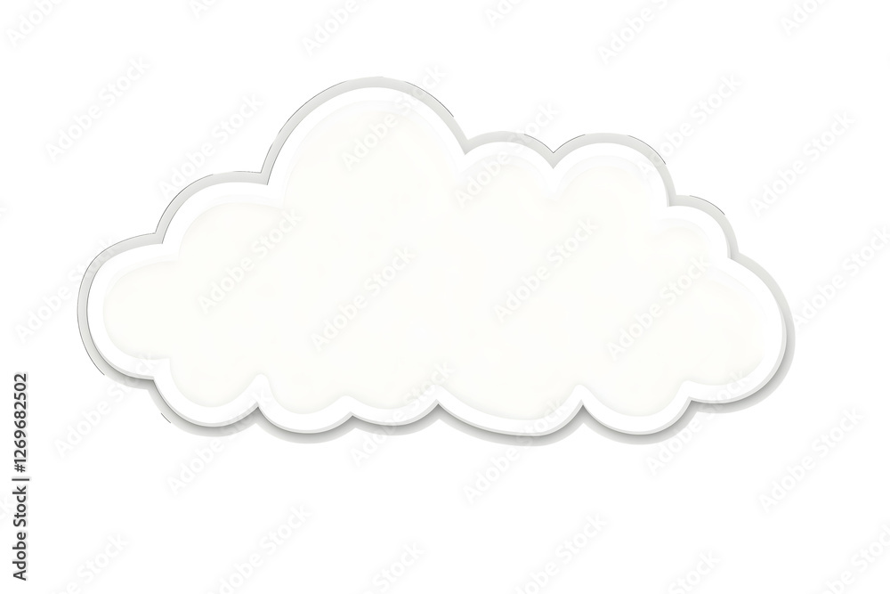 white cloud sticker isolated png transparent background white cloud sticker isolated png transparent background