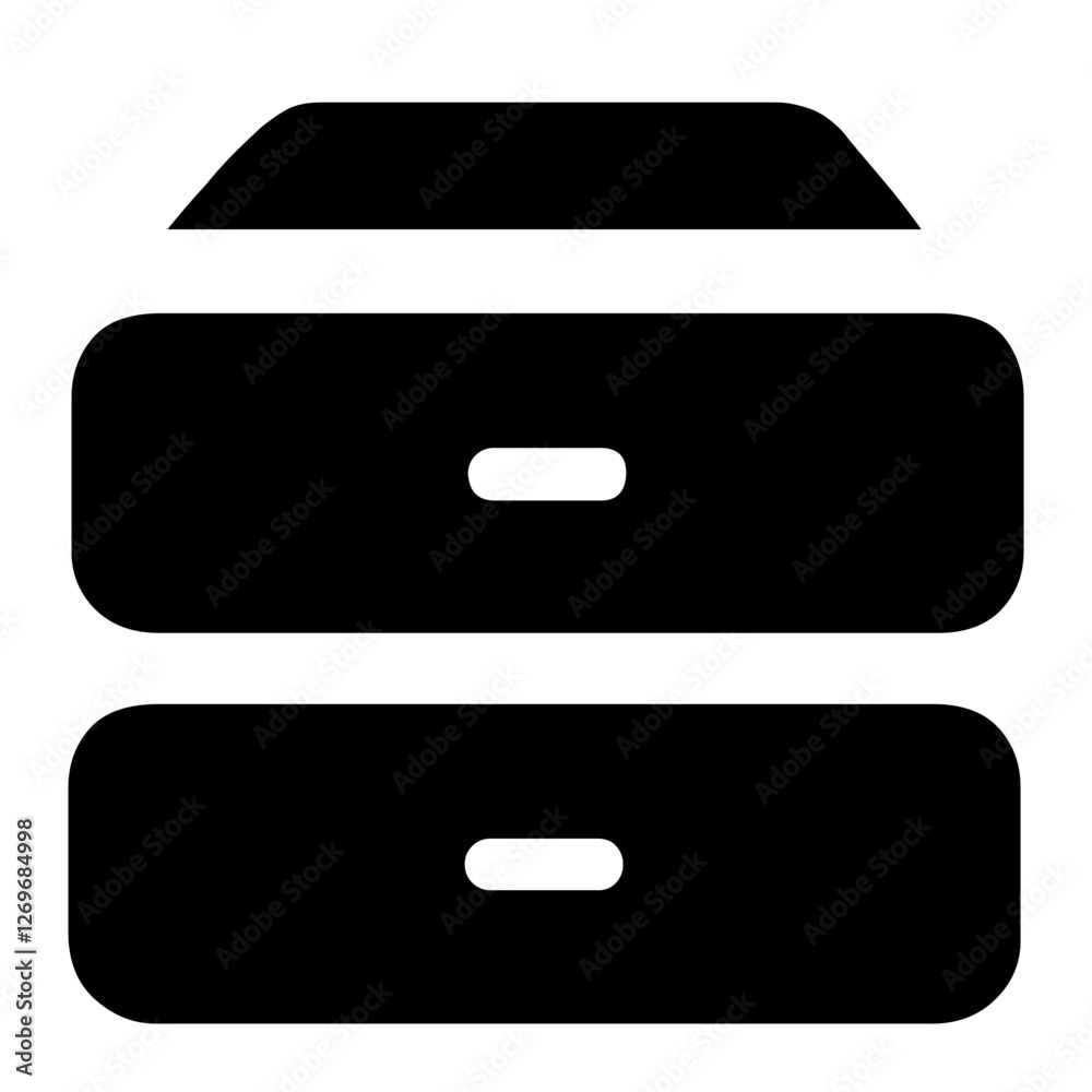 B-end shopping guide application black coloured icon pack B-end shopping guide application black coloured icon pack