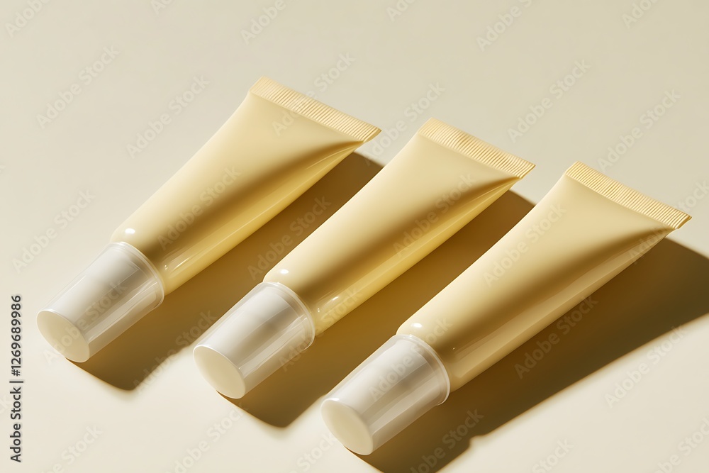 Elegant Cream Tubes Packaging Design Elegant Cream Tubes Packaging Design