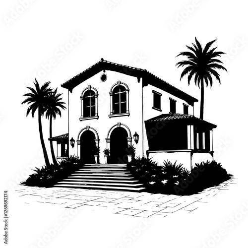 vector illustration of a house