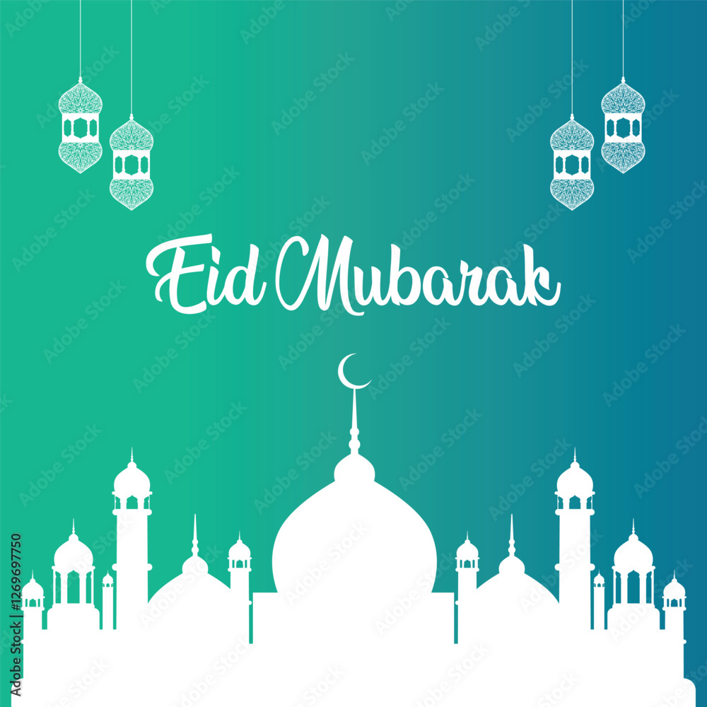 Arabic Patterned Background of Islamic Mosque, Design Greeting Card for Eid Mubarak Arabic Patterned Background of Islamic Mosque, Design Greeting Card for Eid Mubarak