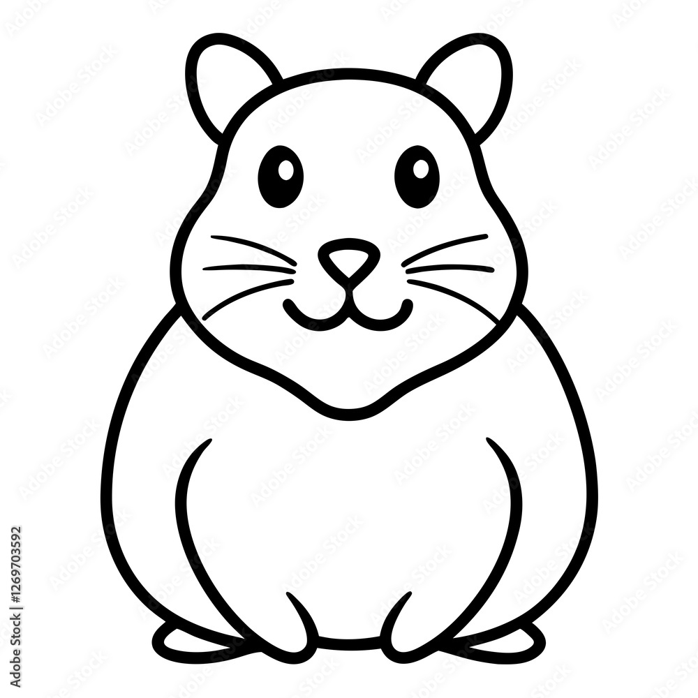 vector illustration of cartoon squirrel vector illustration of cartoon squirrel
