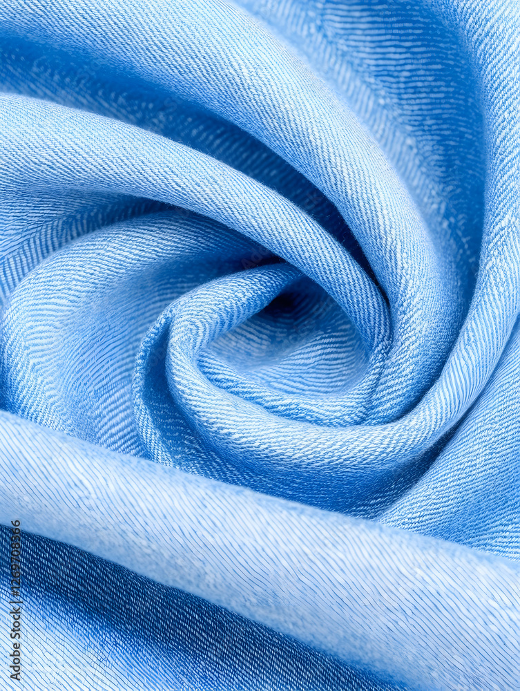 Light Blue Fabric Texture Closeup Light Blue Fabric Texture Closeup