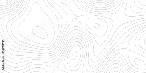abstract curved geometric black lines arranging randomly, topography topology vector black and white abstract background, Modern design of line geometric background with topography.