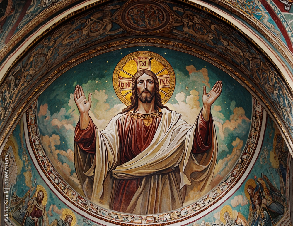 Obraz premium Christian Faith and Worship Scenes: A Collection of Inspiring Visuals