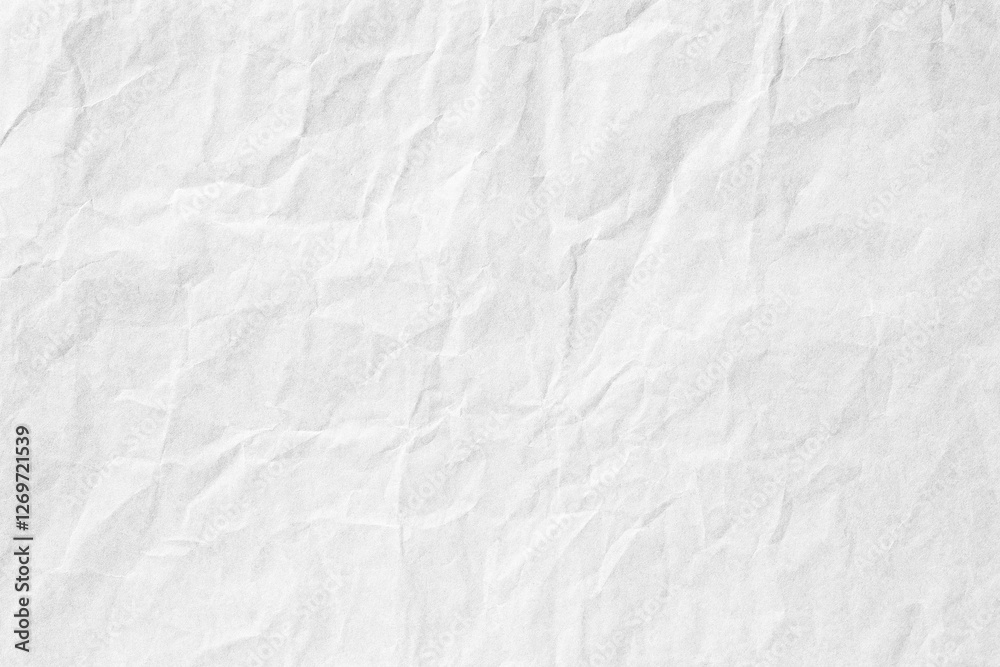 Obraz premium White crumple paper texture background