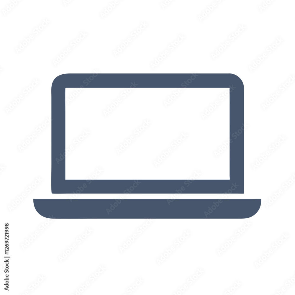 laptop isolated on white background laptop isolated on white background