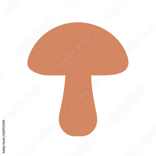 mushroom isolated on white