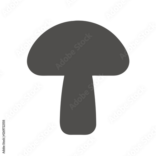 vector illustration of a mushroom