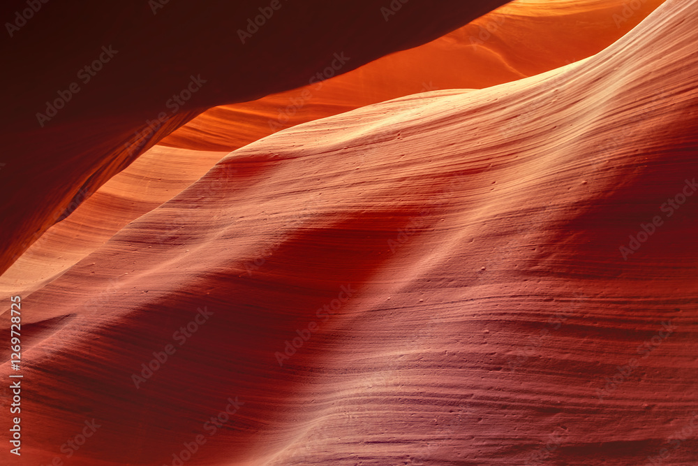 Obraz premium antelope canyon sandstone walls arizona - travel concept 