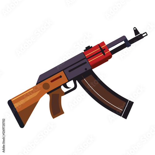 Akm vector image 