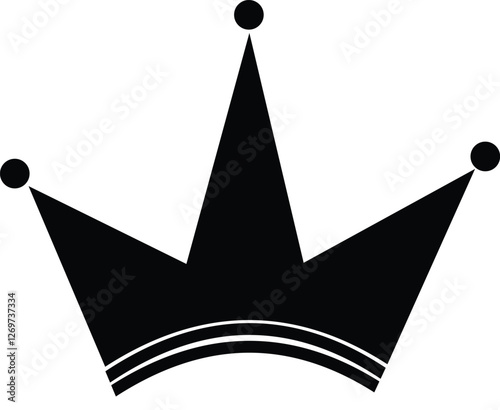 Crown vector 