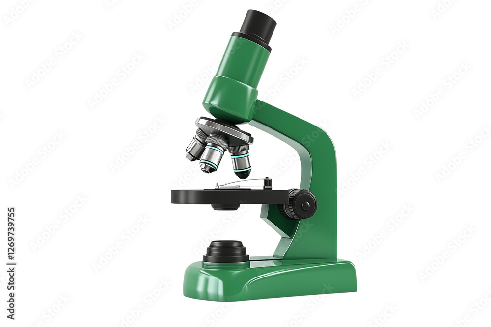 a microscope isolated on a transparent background a microscope isolated on a transparent background