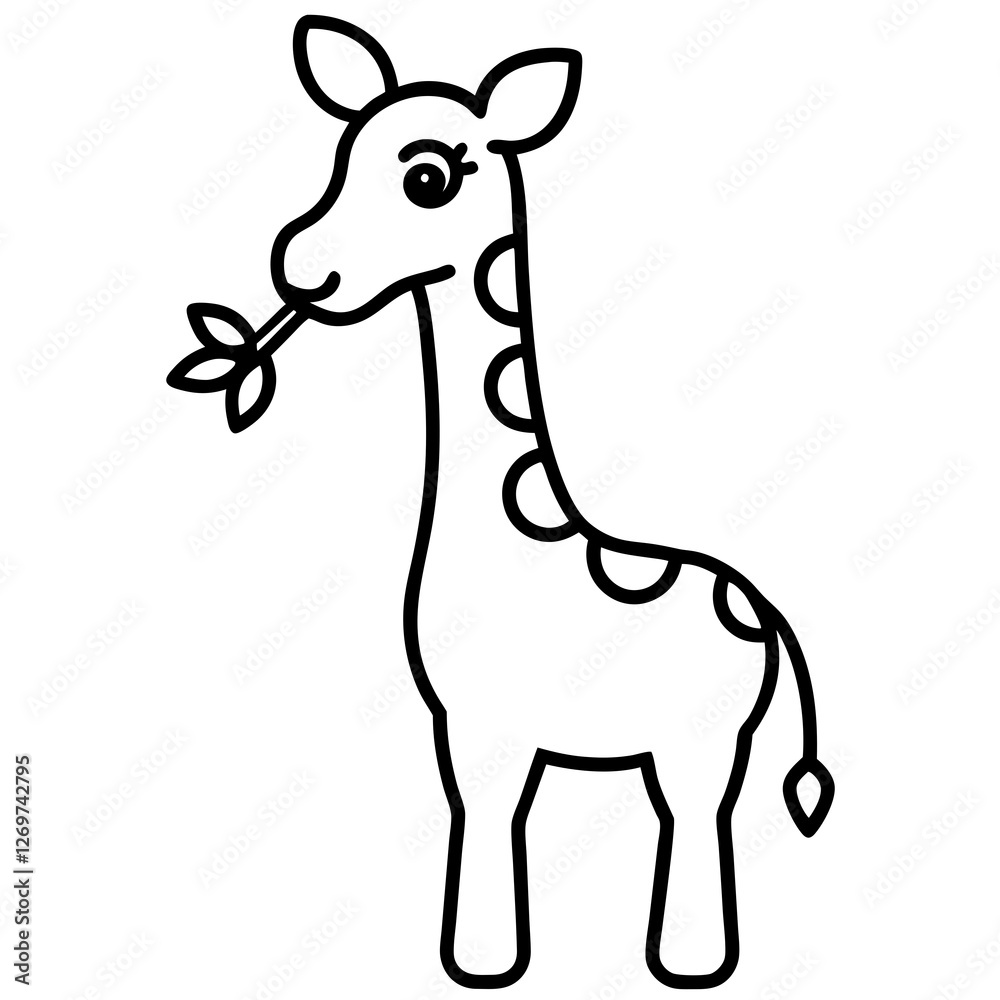 Fototapeta premium deer vector illustration