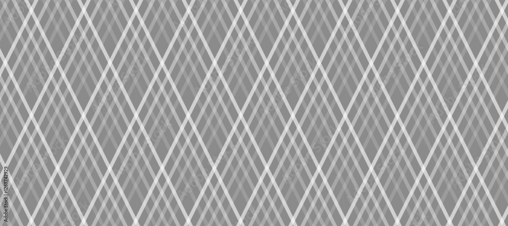 Fototapeta premium Grey and white striped background as wicker basket texture