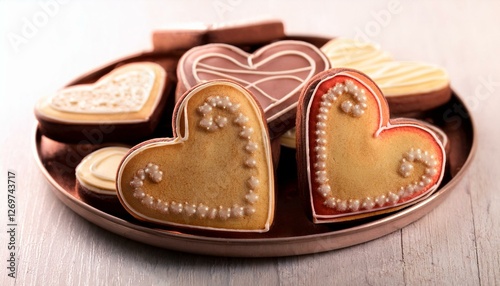 heart shaped cookies