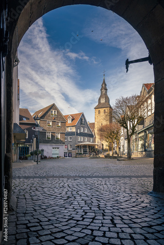 Timberframe houses in old town Hattingen