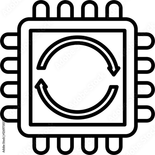 Microchip Sync Icon