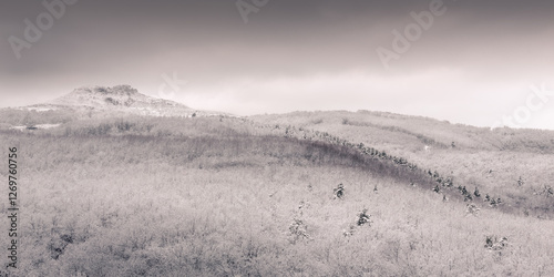 Neige Ardèche France