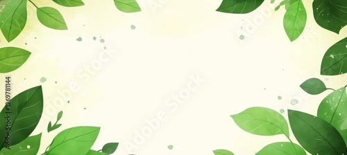 Delicate flower arrangements on a pastel green and lavender watercolor background in fine art style