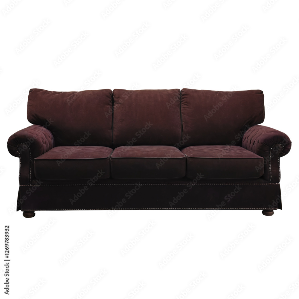 old sofa isolated on transparent background old sofa isolated on transparent background