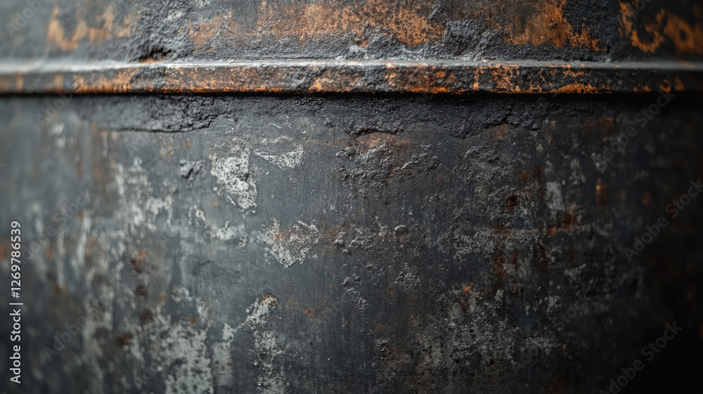 Close-up of a rusted metal surface with texture. Close-up of a rusted metal surface with texture.