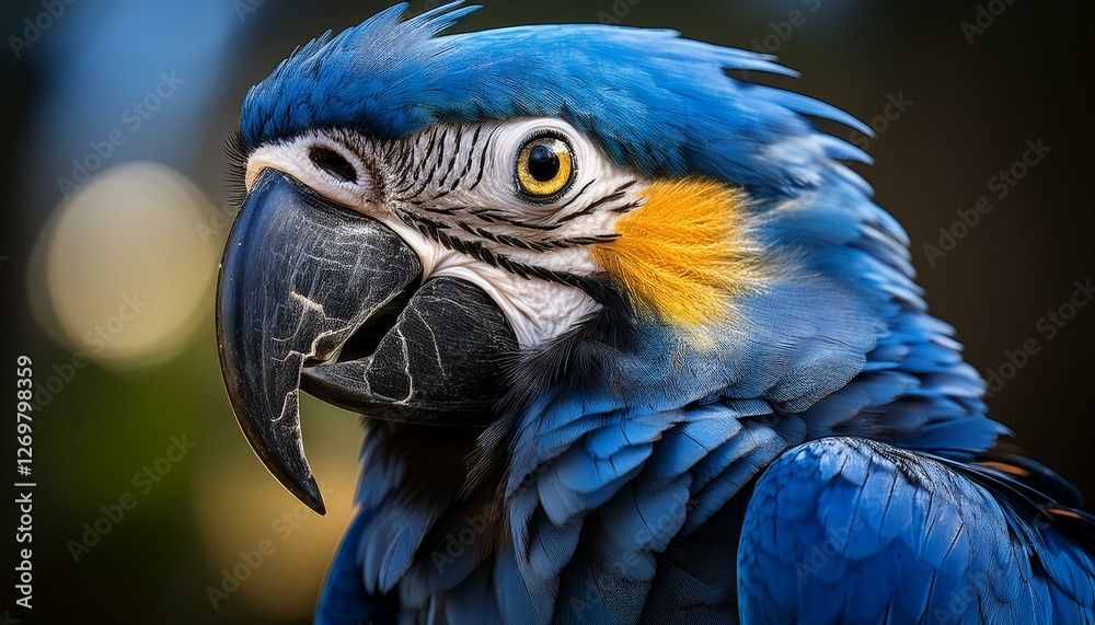 Obraz premium blue macaw
