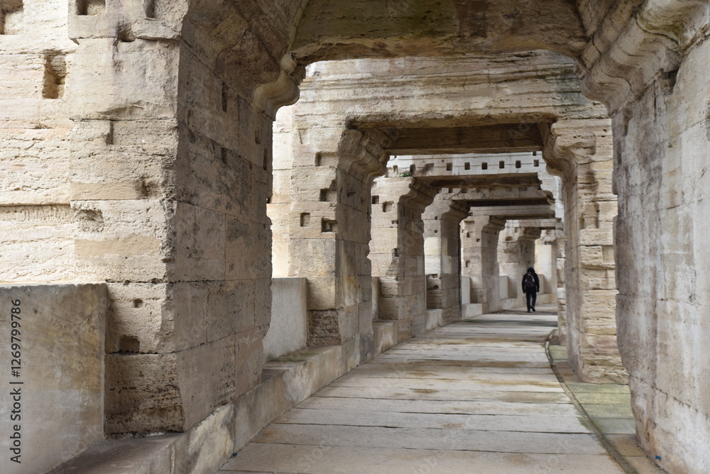 Arènes romaines à Arles. France Arènes romaines à Arles. France
