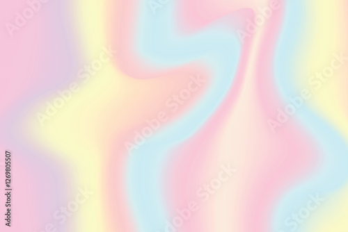 Abstract Iridescence Holographic Background Pastel Gradient. Trendy Modern Design Gradient Holographic texture