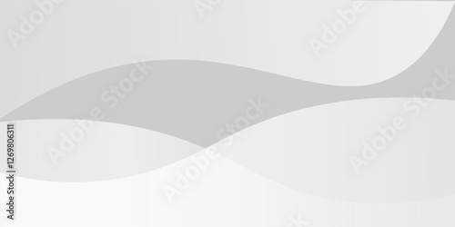 Abstract Geometric modern white and gray color . Modern and Creative Trend design in vector illustration