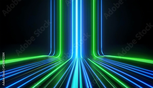 abstract background with rays